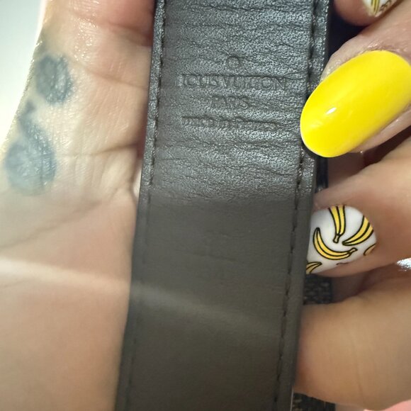 Louis Vuitton Damier Ceinture Carre Belt 85cm 33.5" M6803 LV - Picture 7 of 10